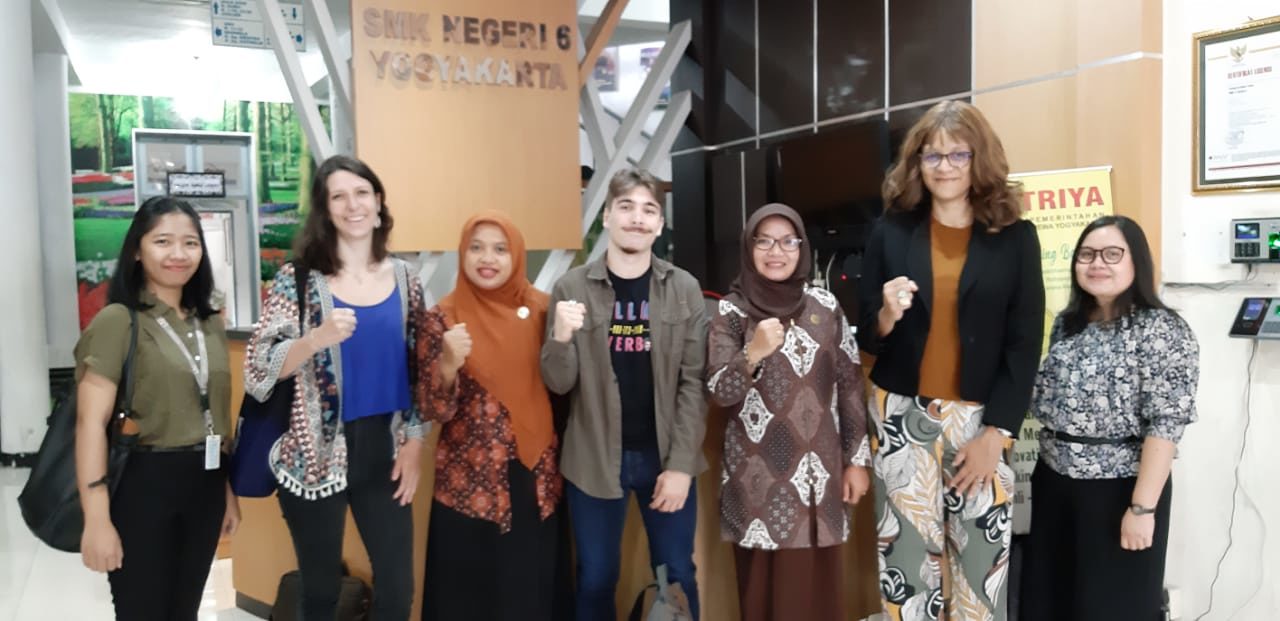 Kunjungan dari IFI (Institut Francais Indonésie) Yogyakarta