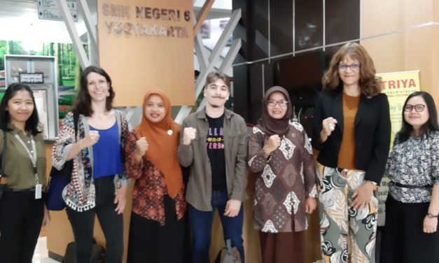 Kunjungan dari IFI (Institut Francais Indonésie) Yogyakarta