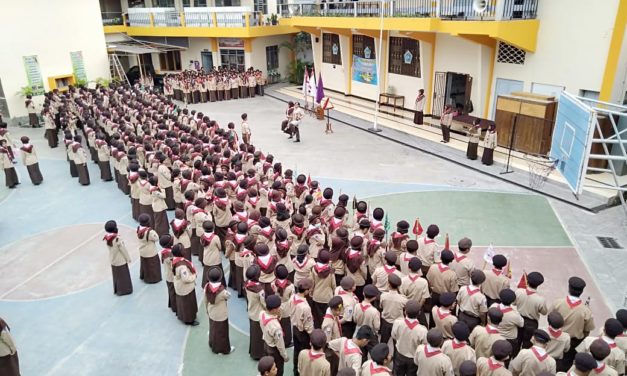 Upacara Penerimaan Tamu Ambalan Jenderal Ki Ageng Serang & Jenderal Sudirman