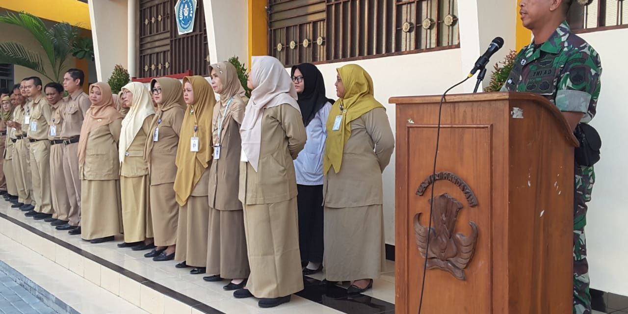 Apel pagi dengan IRup Kodim