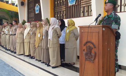 Apel pagi dengan IRup Kodim