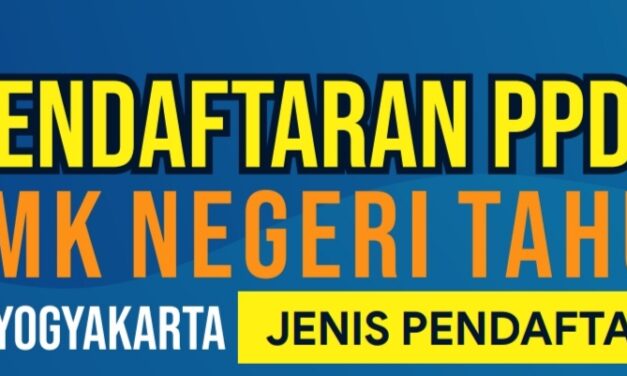 Proses Pendaftaran PPDB Online SMK/SMK Negeri di DIY Jalur Reguler Tahun 2021