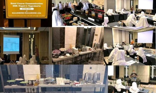 KURSUS SINGKAT (PEMBELAJARAN DI INDUSTRI) TENTANG “KOMUNIKASI INDUSTRI PARIWISATA” KELAS X PERHOTELAN DI ROYAL MALIOBORO HOTEL YOGYAKARTA