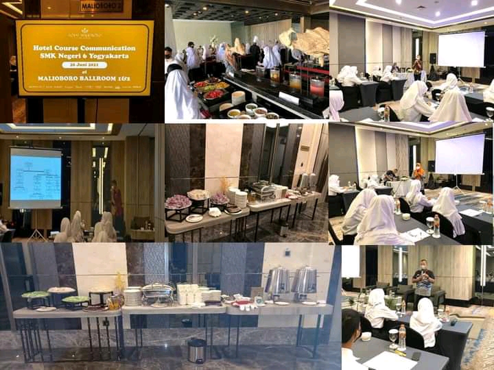 KURSUS SINGKAT (PEMBELAJARAN DI INDUSTRI) TENTANG “KOMUNIKASI INDUSTRI PARIWISATA” KELAS X PERHOTELAN DI ROYAL MALIOBORO HOTEL YOGYAKARTA