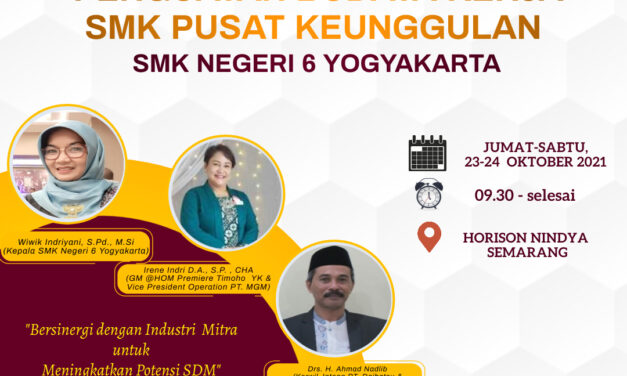 WORKSHOP PENGUATAN BUDAYA KERJA SMK PUSAT KEUNGGULAN SMK NEGERI 6 YOGYAKARTA
