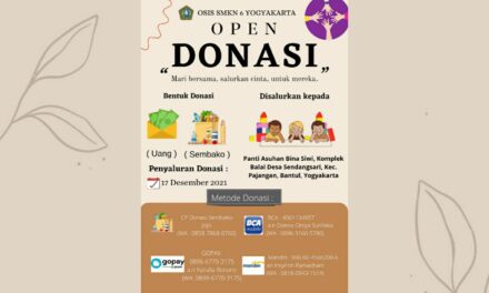 Open Donasi “Mari Bersama, Salurkan Cinta, Untuk Mereka”
