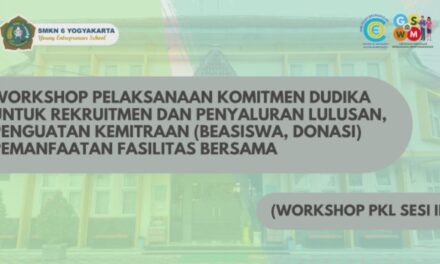 Cari Sekolah ? Yuuk  Daftar di SMKN 6 Yogykarta !
