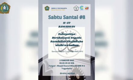 Sholawat bersama Rohis Adzkiya