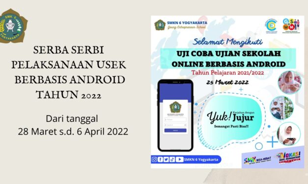 Serba-Serbi Ujian Sekolah 2022