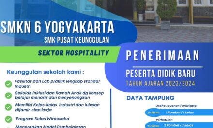 INFO PENDAFTARAN PPDB ONLINE SMKN 6 YOGYAKARTA 2023