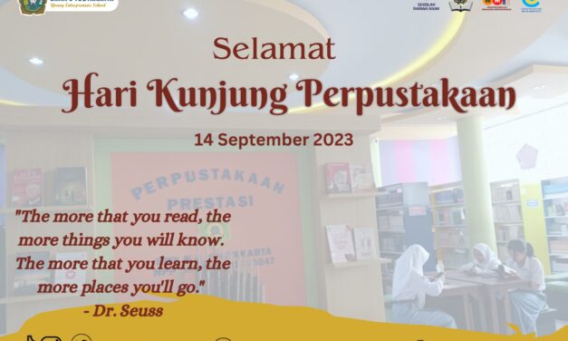 Selamat Hari Kunjung Perpustakaan