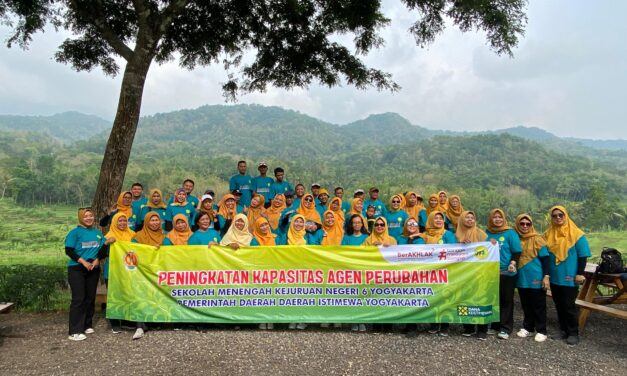 SMKN 6 Yogyakarta memperoleh juara 1 pada Kompetisi Budaya Perubahan (KBP) SATRIYA tahun 2023
